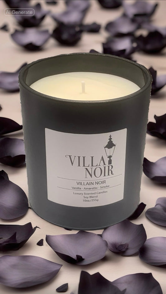 Villain Noir - container candle